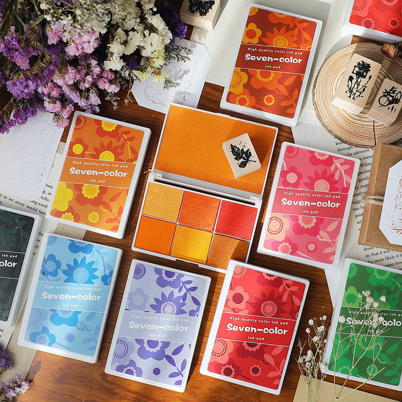 Краска для штампов Розовый